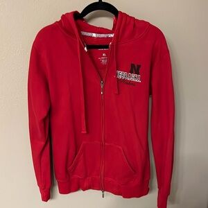 Women’s Zip Up Nebraska Hoodie